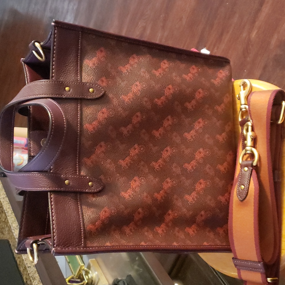 Coach Field tote with free Botkier pouch/wristlet